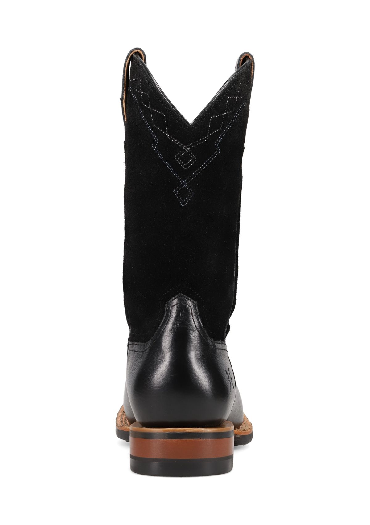 Mens Hauser Logo Stitch Square Toe Boots