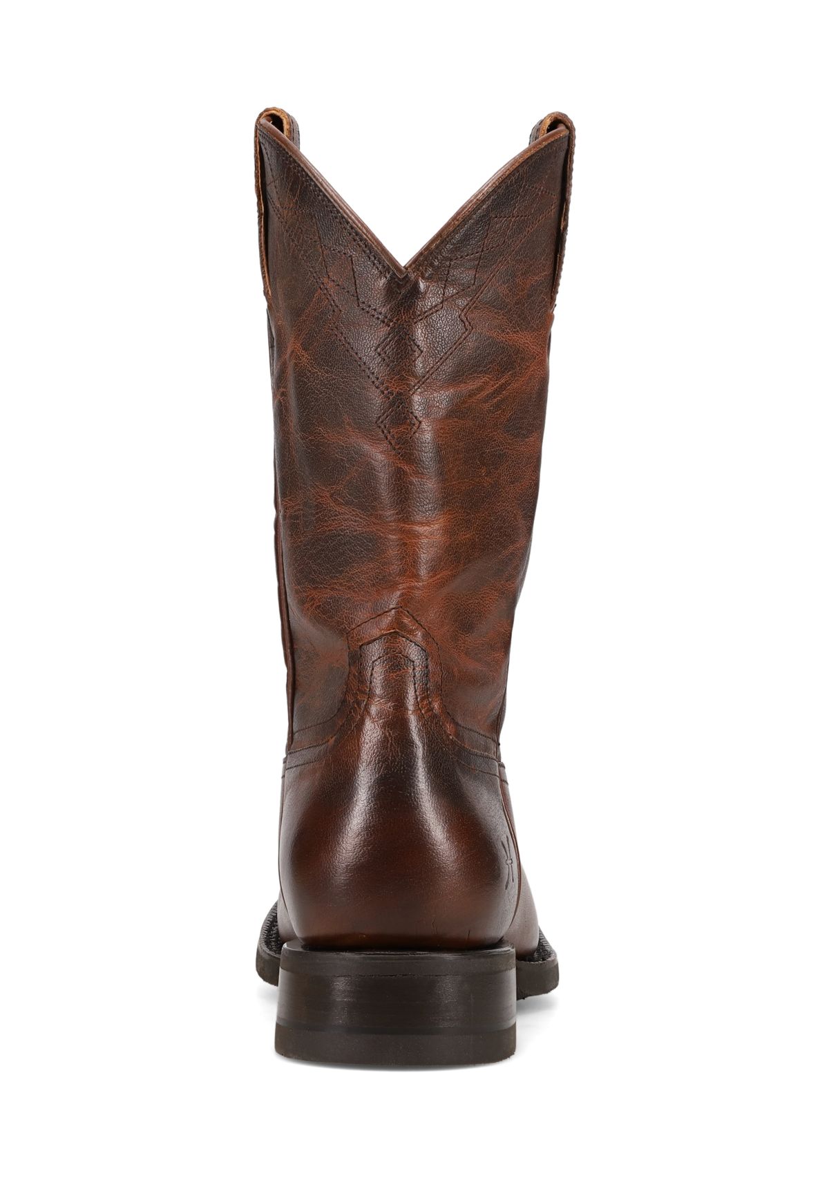 Mens Hauser Logo Stitch Square Toe Boots