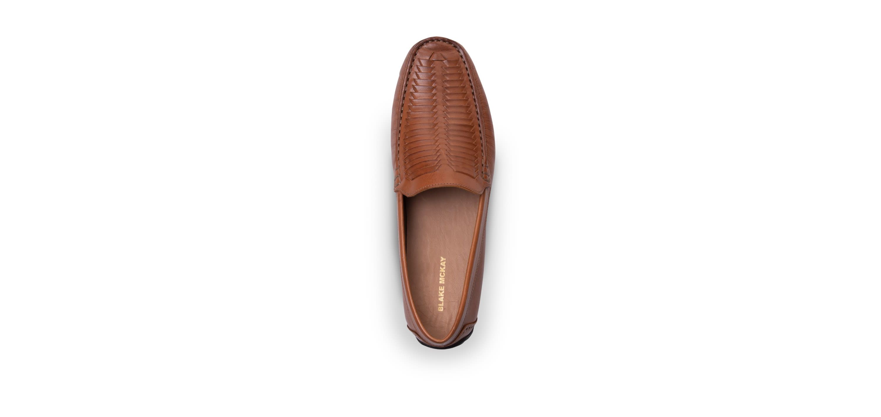 Tucson Woven Vamp Driving Shoe Loafer