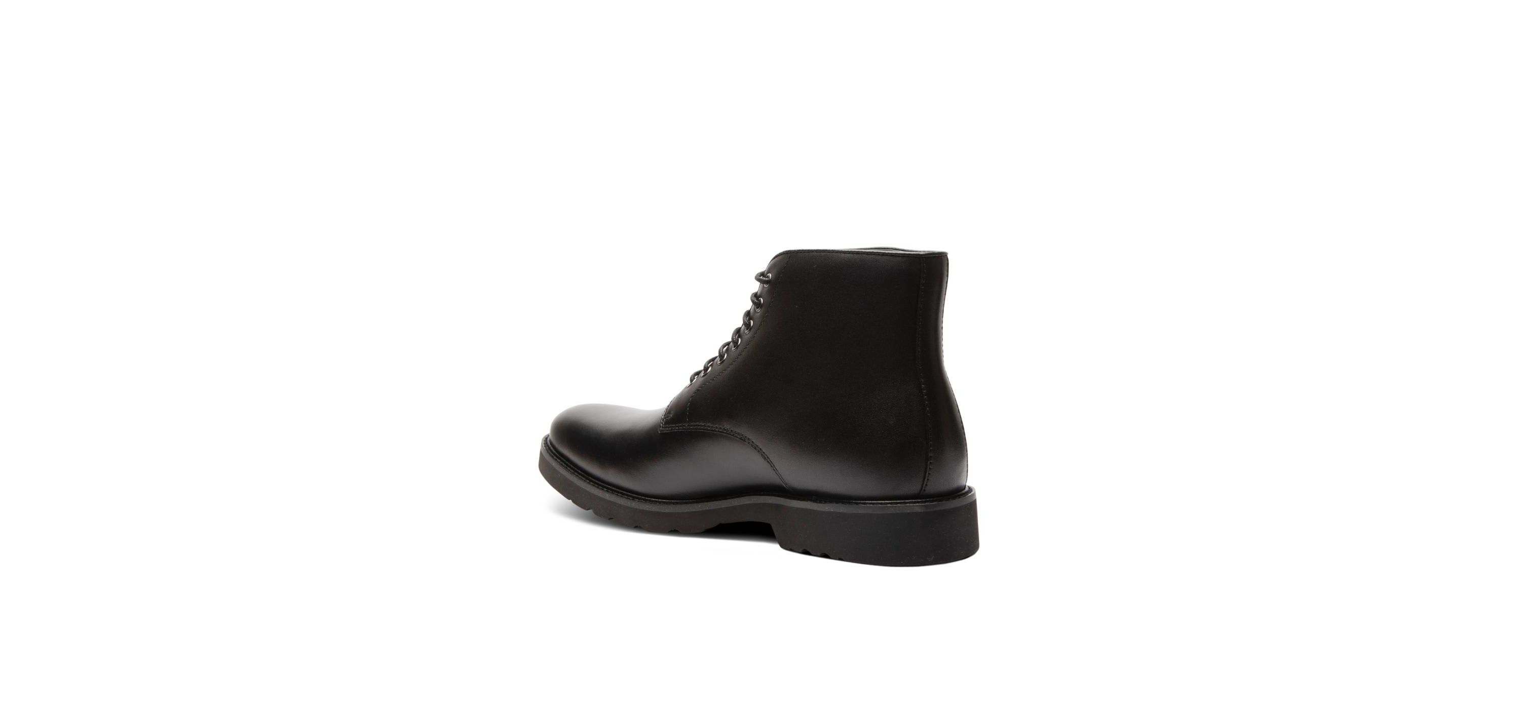 Powell Plain Toe Lace-Up Boot