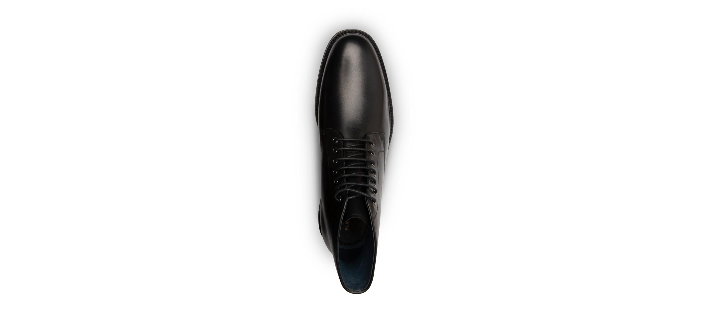 Powell Plain Toe Lace-Up Boot