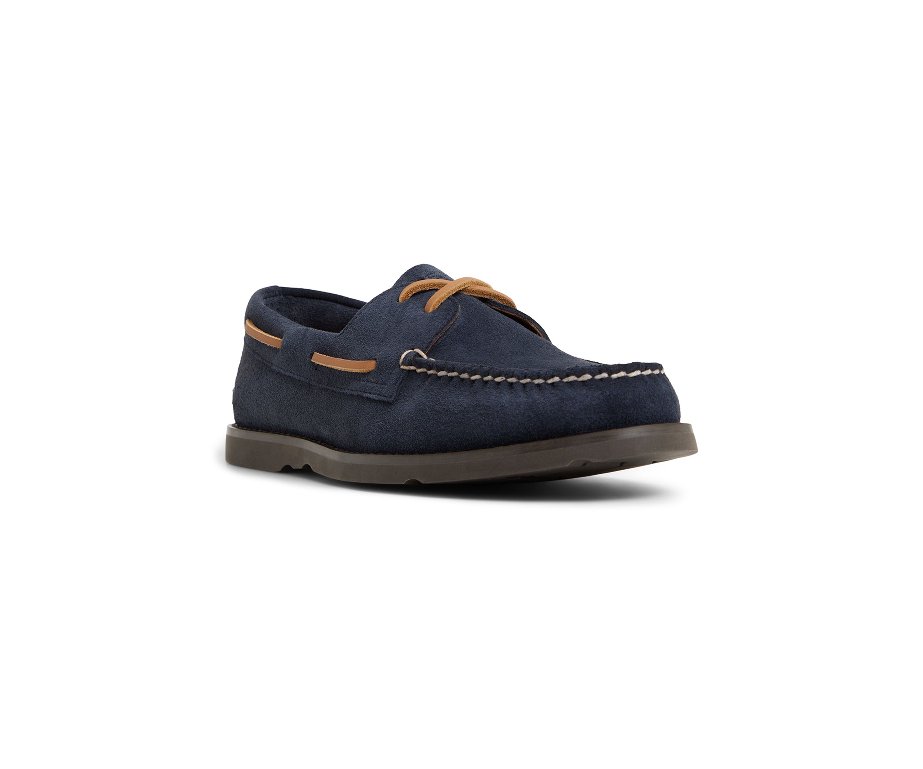 Allover 2-Eye Ripple Boat Shoes