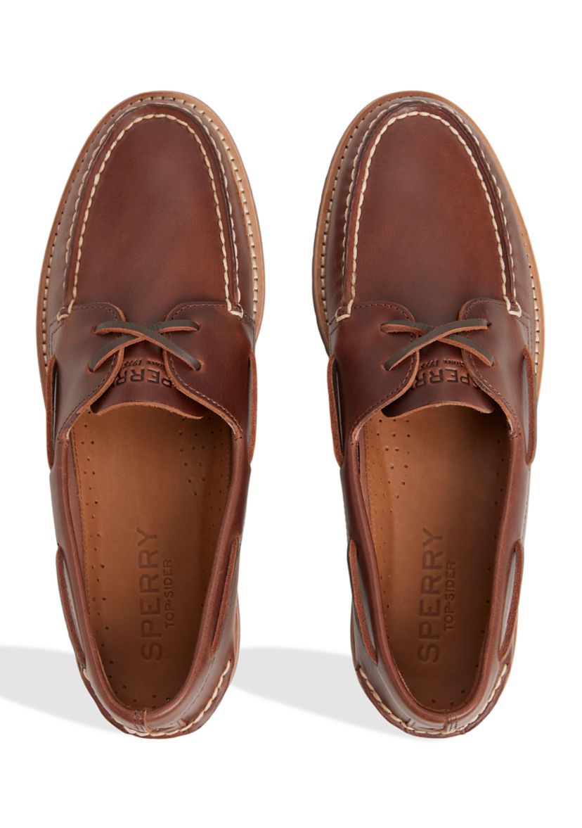 Allover 2-Eye Ripple  Boat Shoes