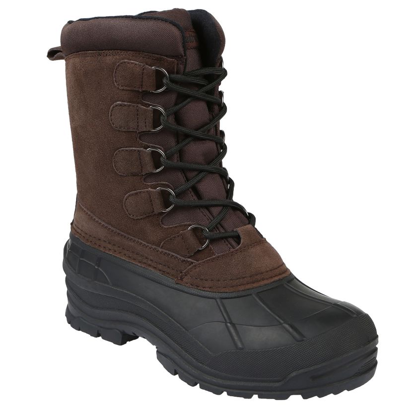 Mens Timber Crest Insulated Winter Snow Boot