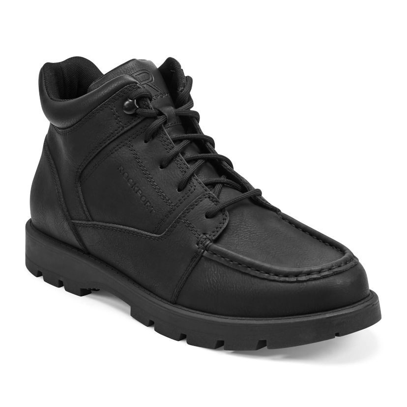 Umber Waterproof Casual Moc Toe Trail Boots
