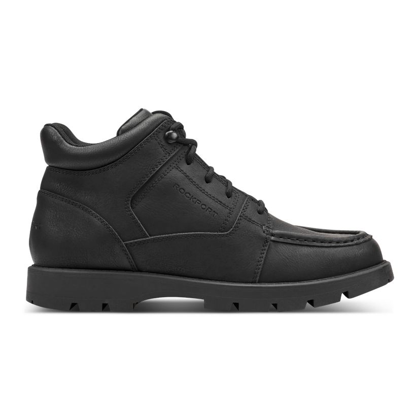 Umber Waterproof Casual Moc Toe Trail Boots