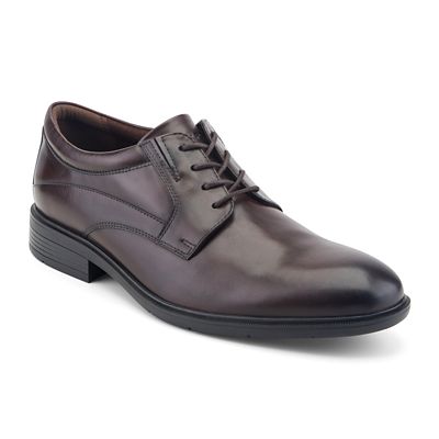 Rockport Men's Otto Waterproof Slip Resistant Plain Toe Dress Oxfords, Dark Brown, 15M