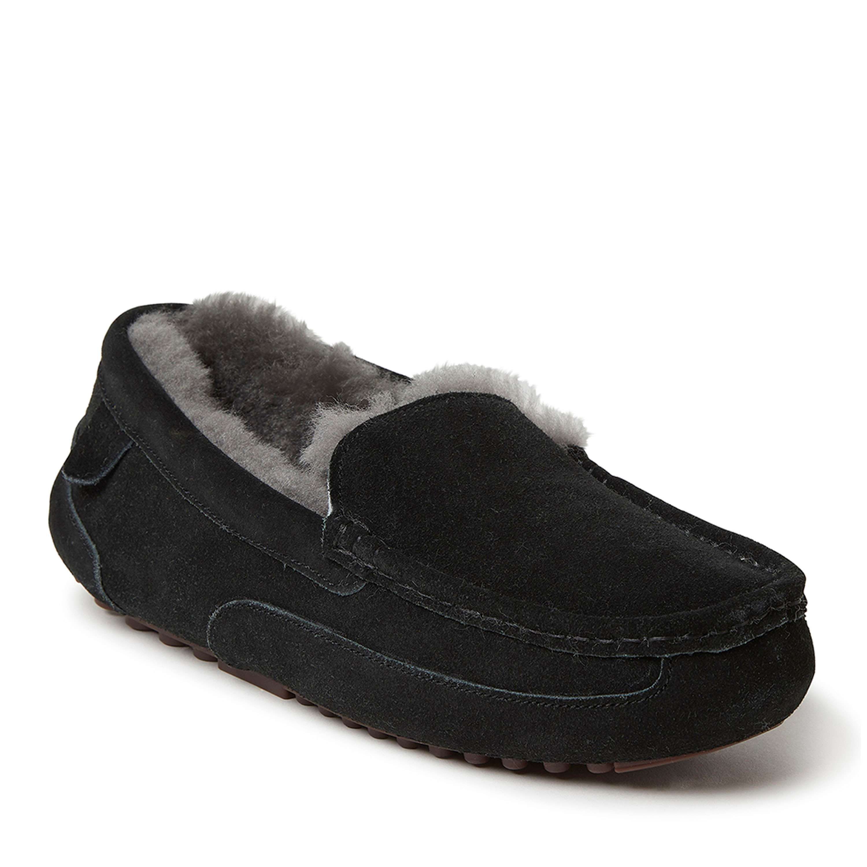 Melbourne Genuine Suede Shearling Moccasin