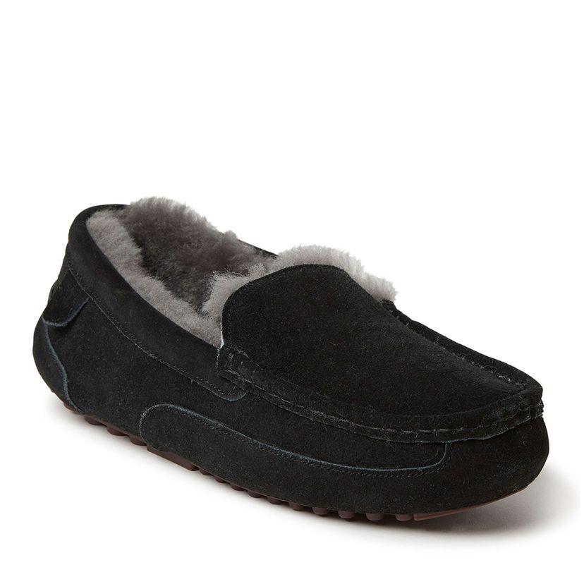Melbourne Genuine Suede Shearling Moccasin