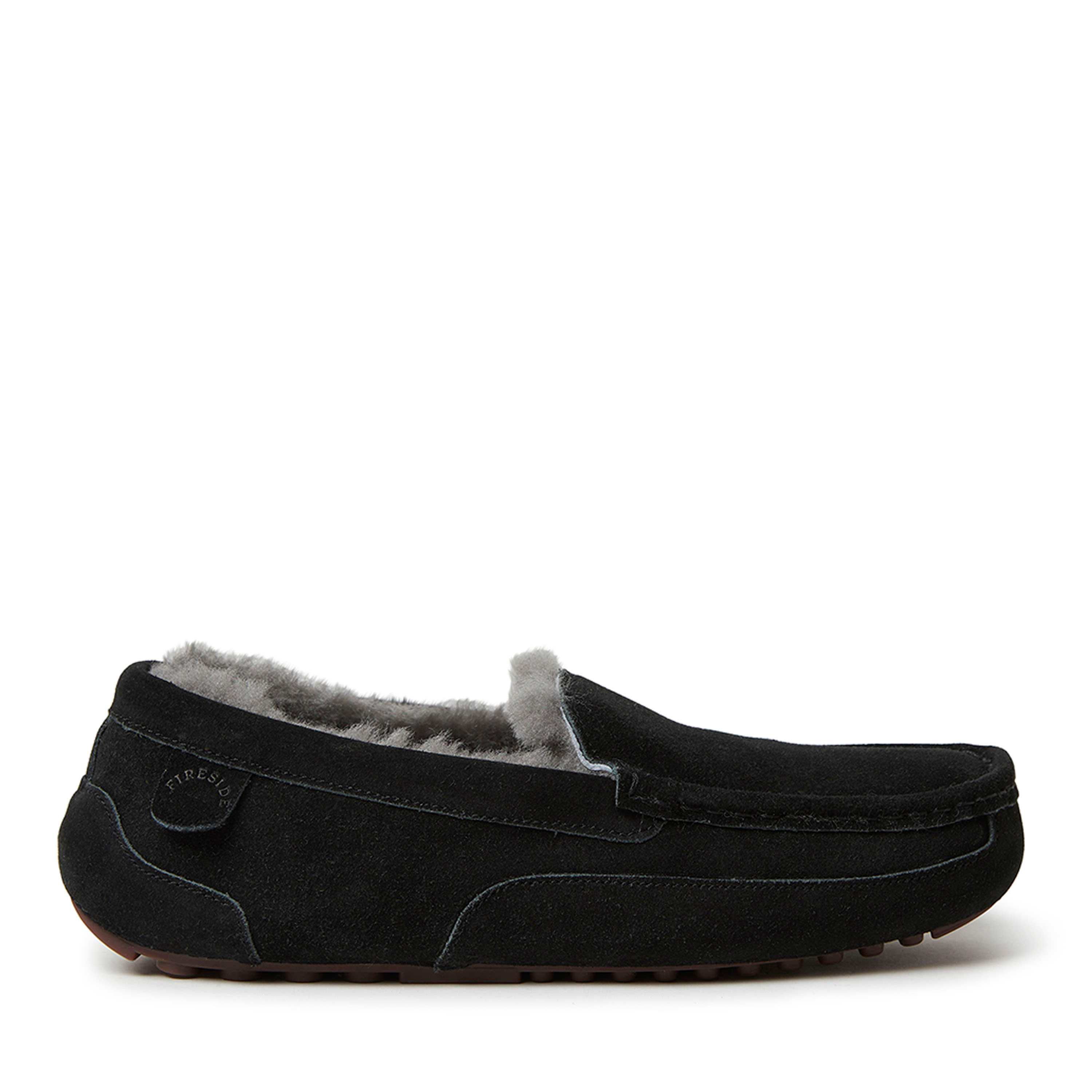 Melbourne Genuine Suede Shearling Moccasin