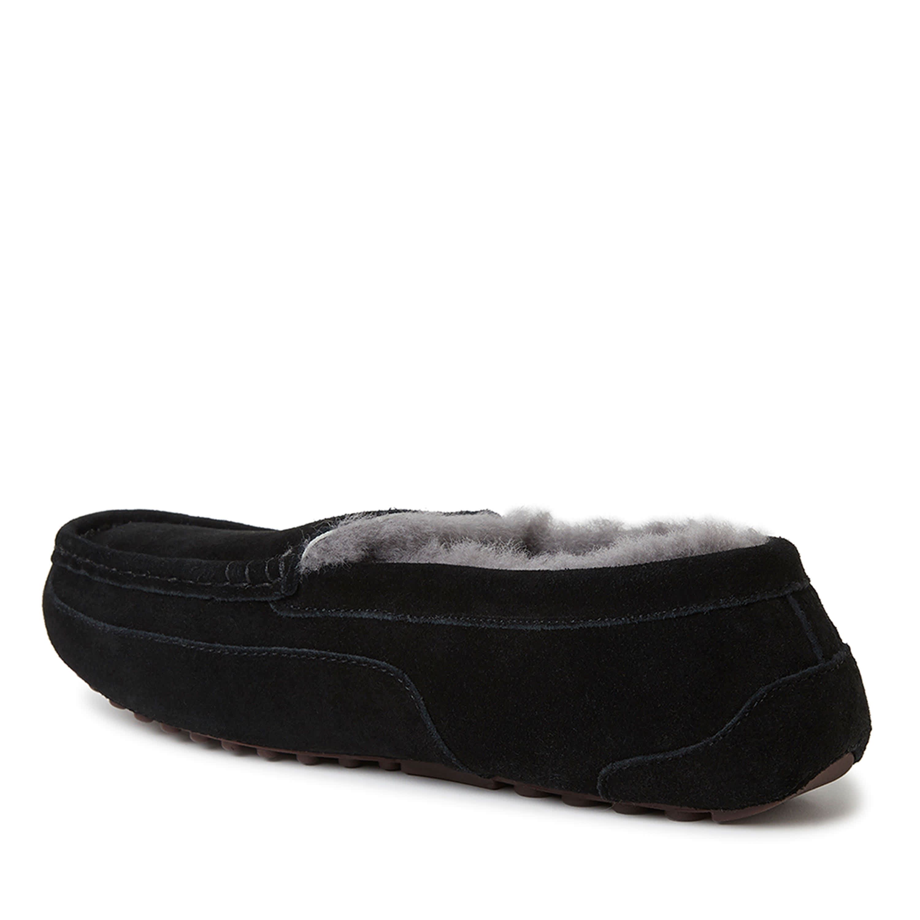 Melbourne Genuine Suede Shearling Moccasin
