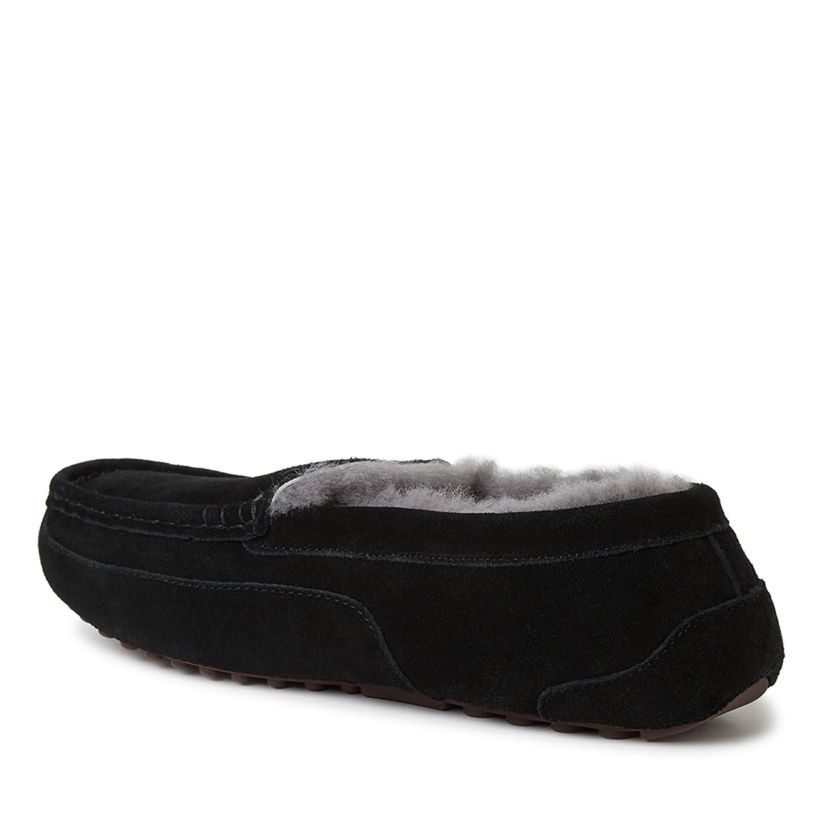 Melbourne Genuine Suede Shearling Moccasin