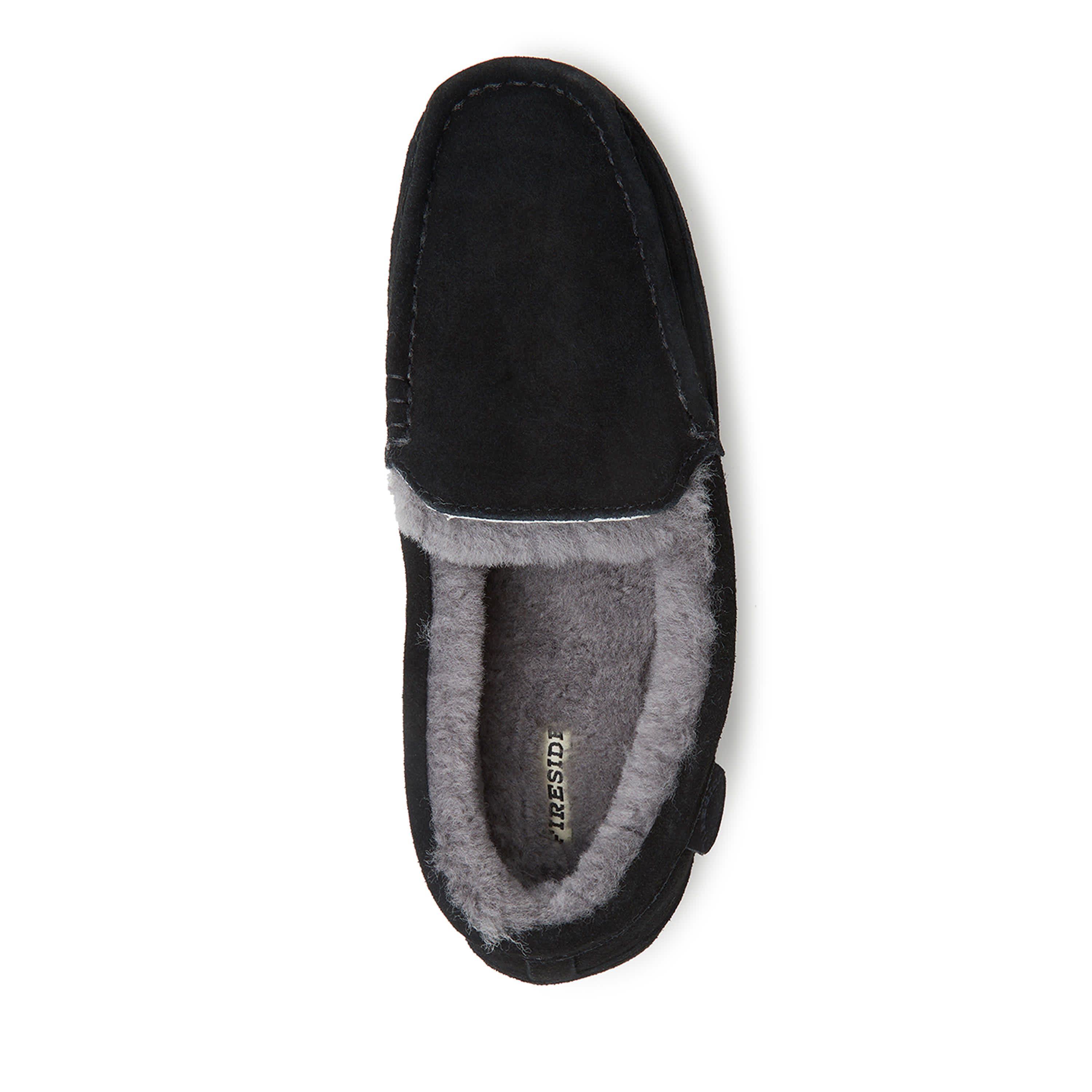 Melbourne Genuine Suede Shearling Moccasin