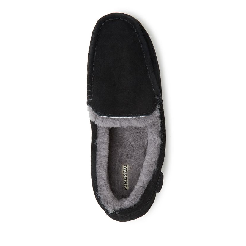 Melbourne Genuine Suede Shearling Moccasin