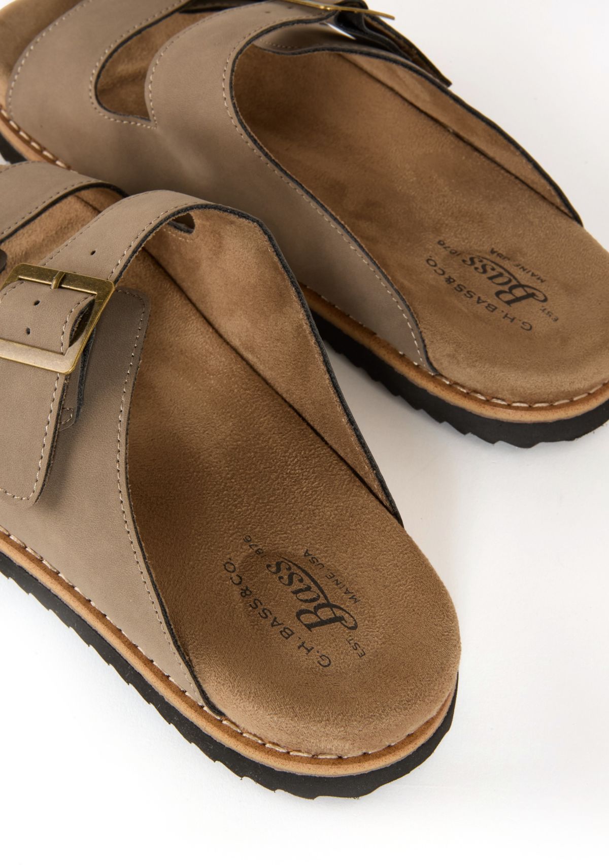 Asher Double Buckle Footbed Sandals
