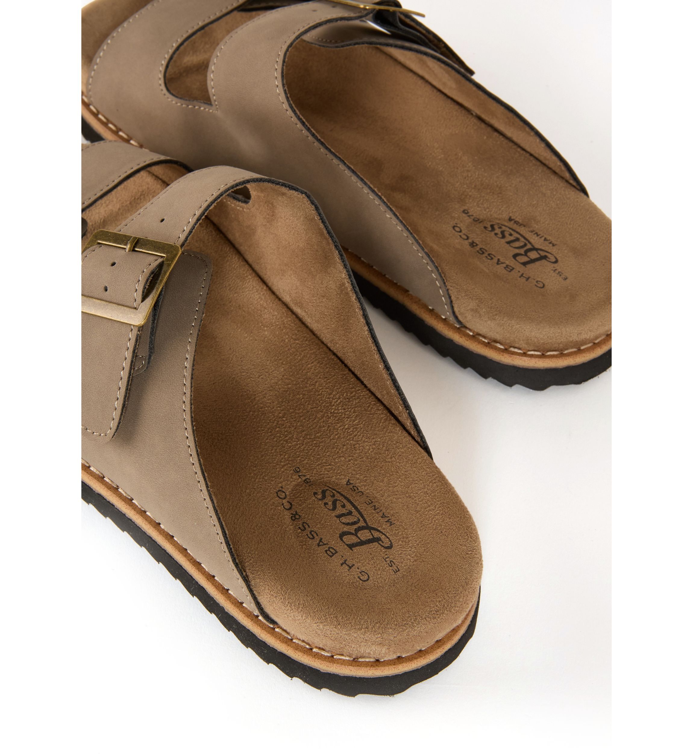 Asher Double Buckle Footbed Sandals