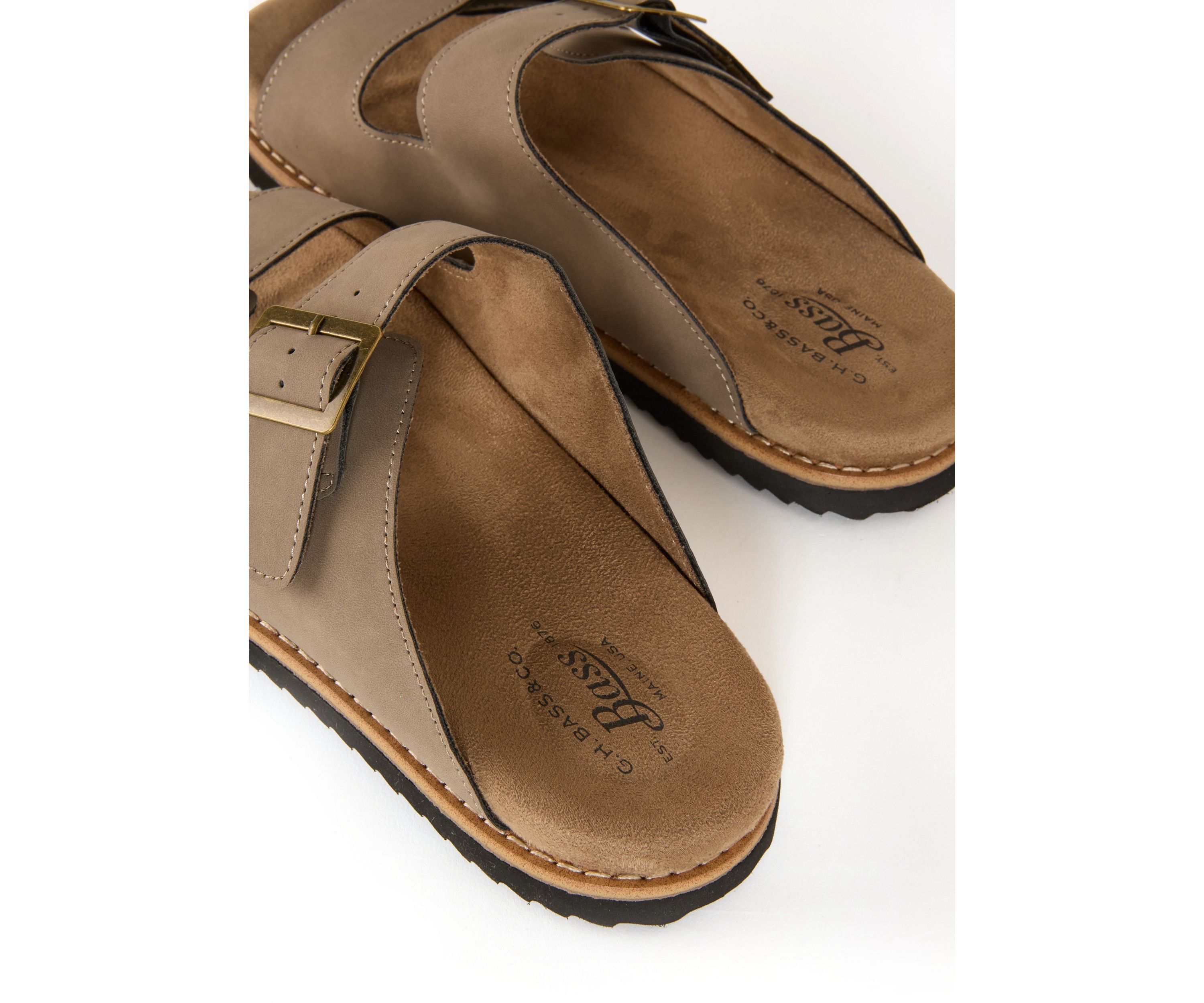 Asher Double Buckle Footbed Sandals