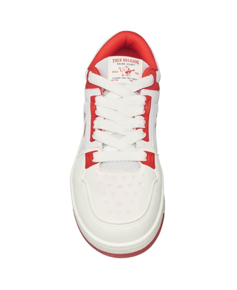 Mens Trey Mesh Court Sneaker