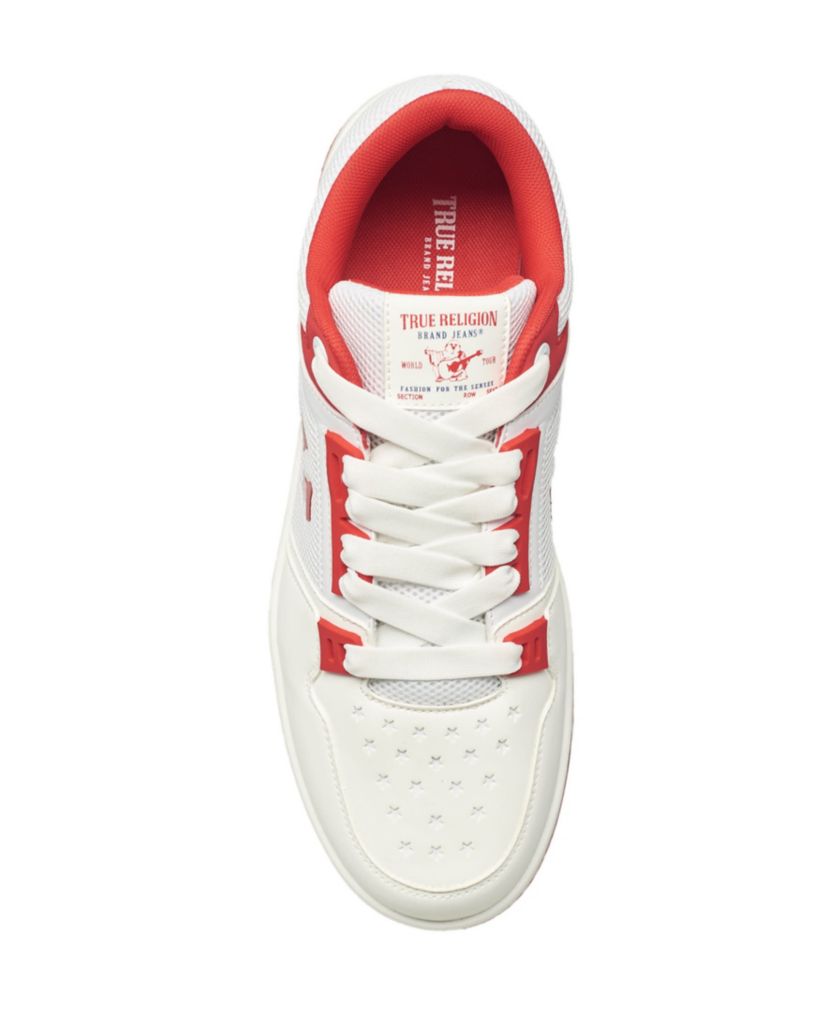 Mens Trey Mesh Court Sneaker