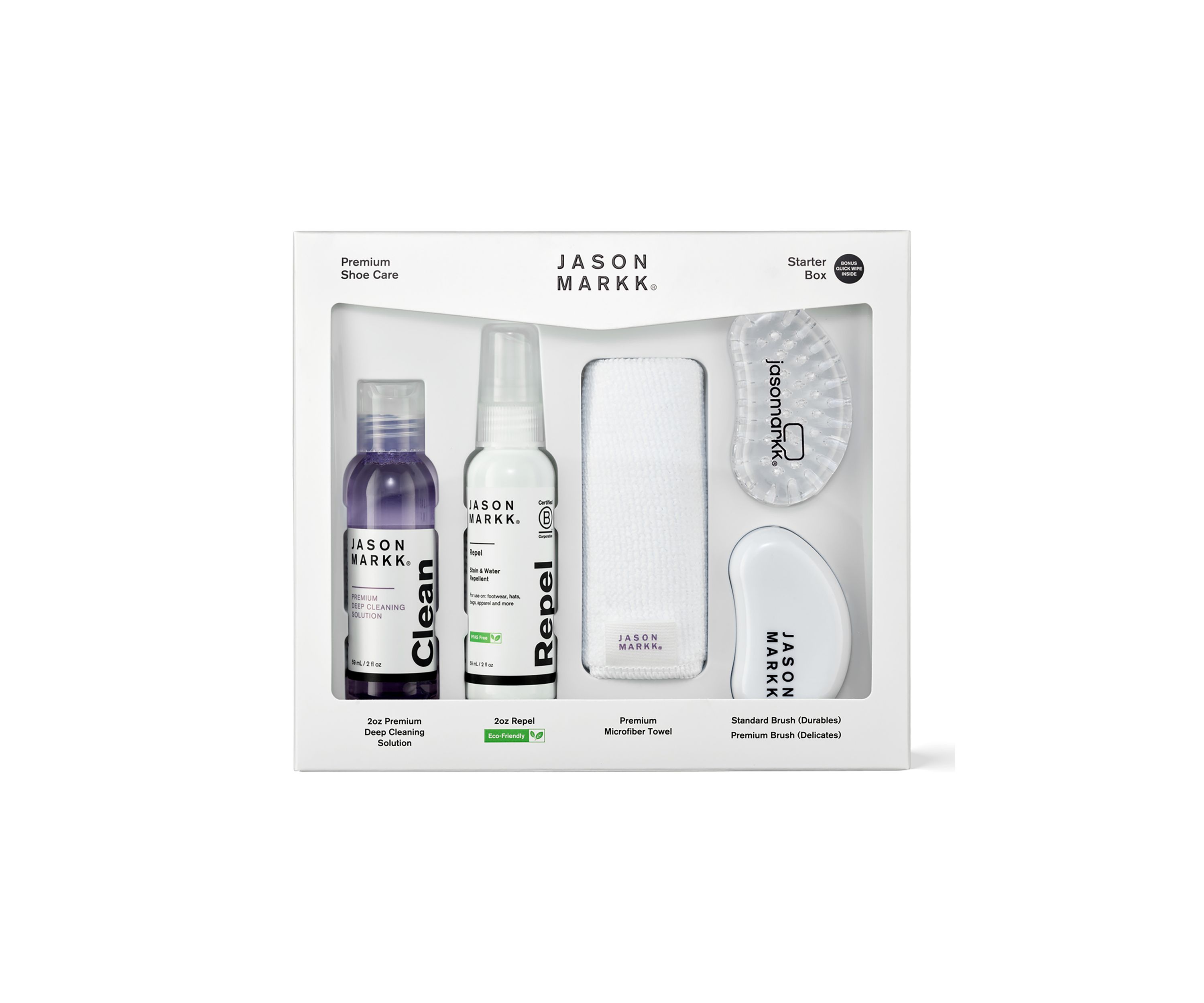 6 Piece Shoe Cleaning Kit Safe for All Materials
