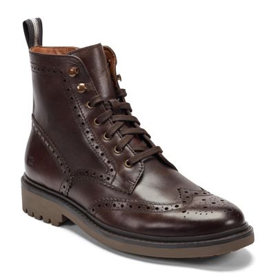 Kenneth Cole New York Men's Todd Casual Lace Up Boot, Dark Brown, 13M