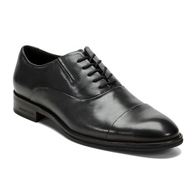 Kenneth Cole New York Men's Tully Cap Toe Oxford Cap Toe Up Oxford, Grey, 8.5W