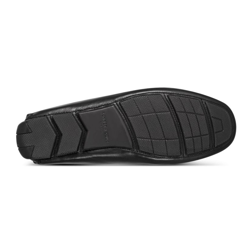 Kenneth Cole New York Cohen Bit Loafers Mens 10.5 Black Leather Slip On Shoes Kenneth Cole New York Mens Leather Slip On Dress Shoes  main image 4