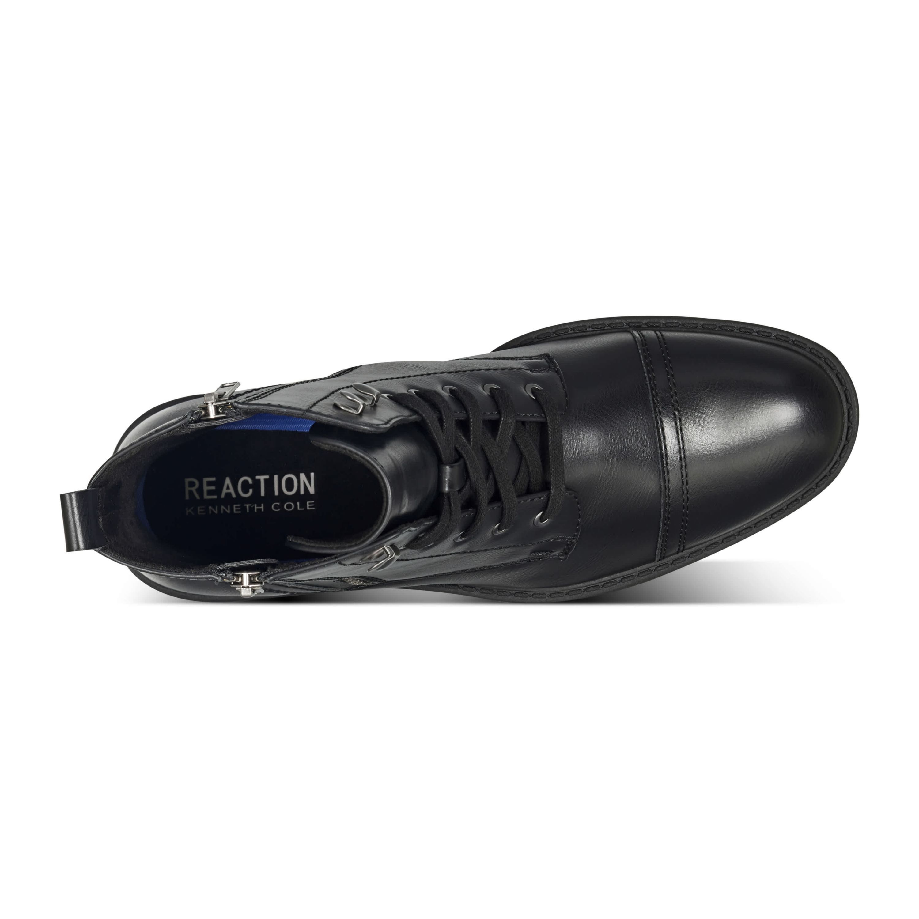 Captain Combat Casual Lace Up Boot