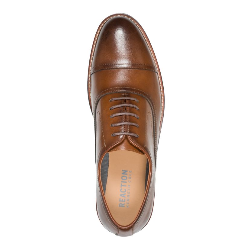 Kenneth Cole Men's Lawstin Oxford - Brown - Oxfords