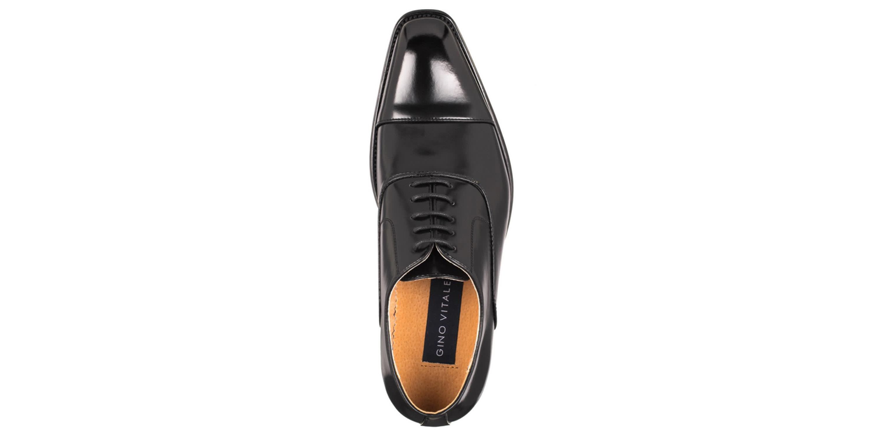 Lace-up Cap Toe Dress Shoes