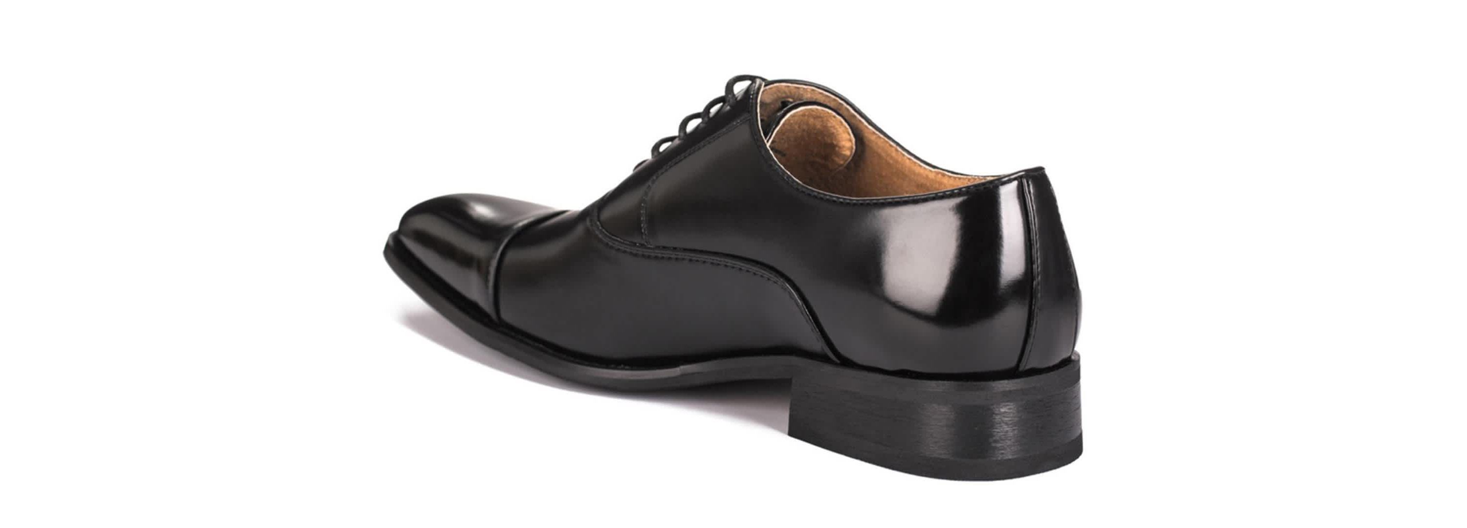 Lace-up Cap Toe Dress Shoes