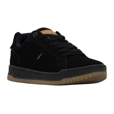 Lee Men's Streeter Sneakers, Black, 8M