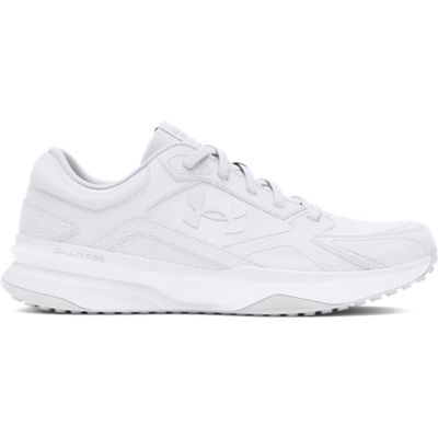 Under Armour Men's Edge Leather, White, 13M