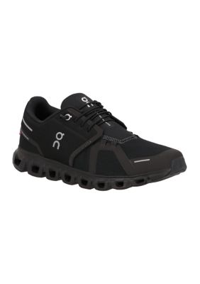 On Men's Cloud 6 Sneakers, Black, 8.5M