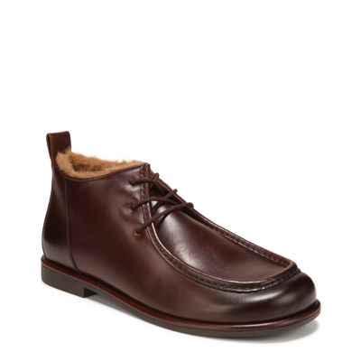 Sam Edelman Men's Cameron Cozy Chukka Boot, Dark Brown, 11.5M