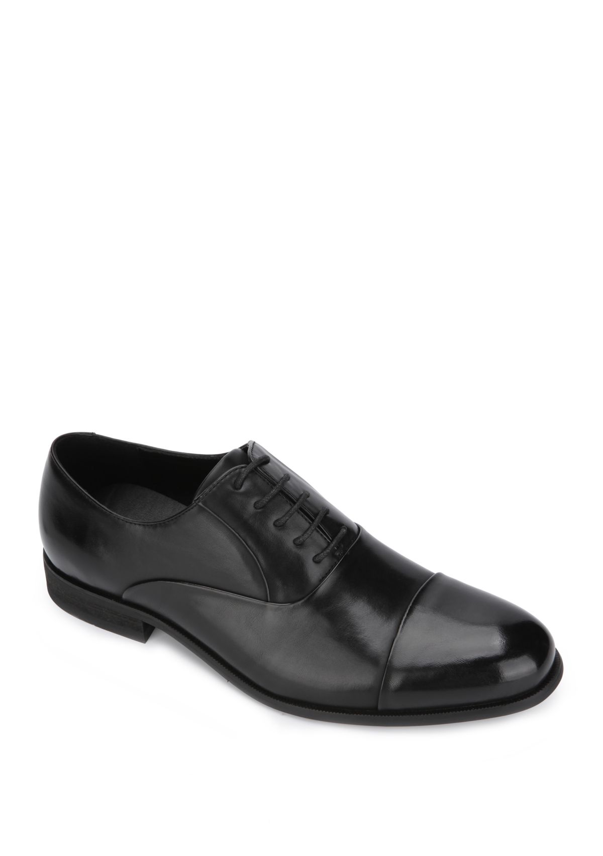 Design Cap Toe Lace Up Dress Shoes