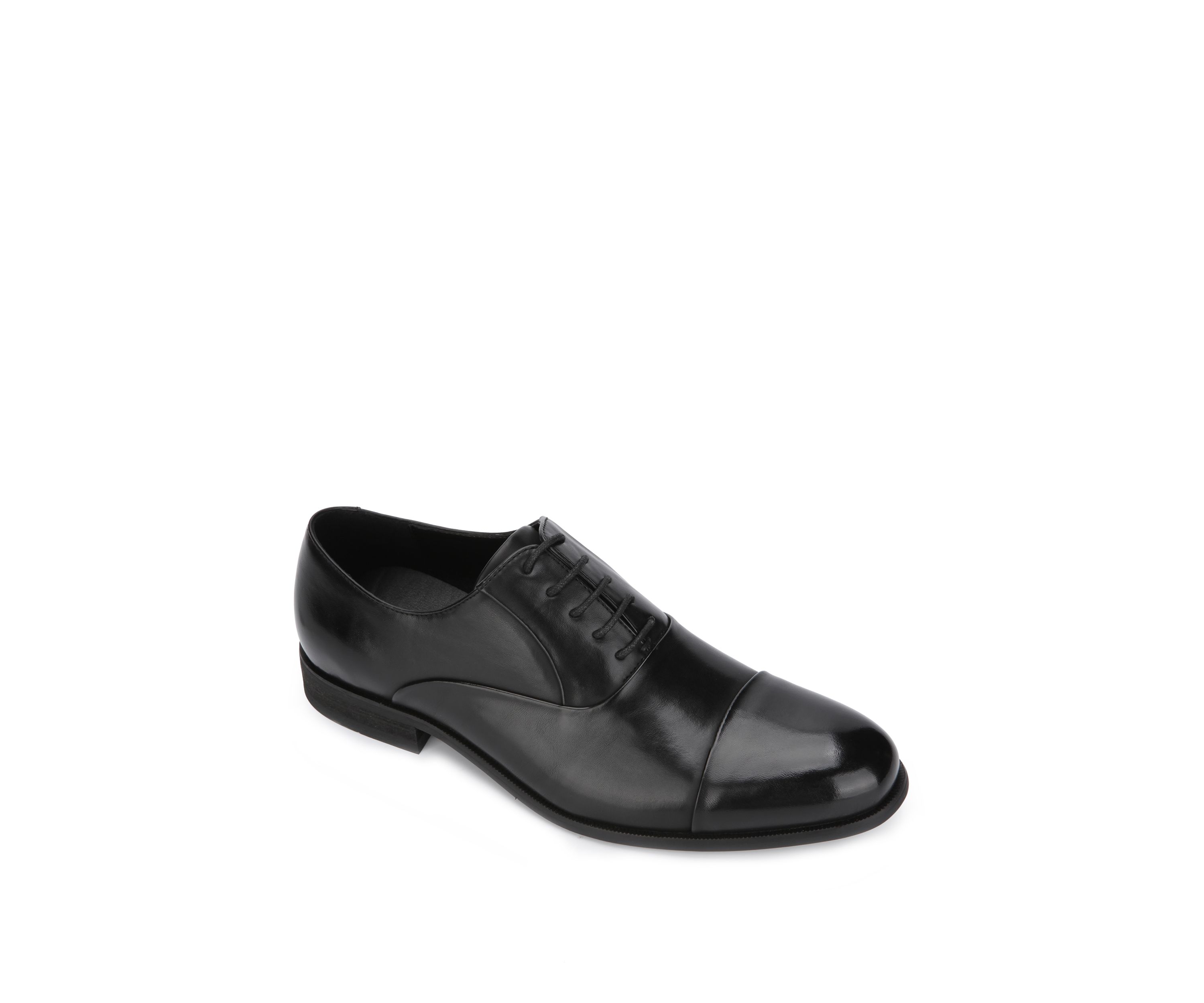 Design Cap Toe Lace Up Dress Shoes