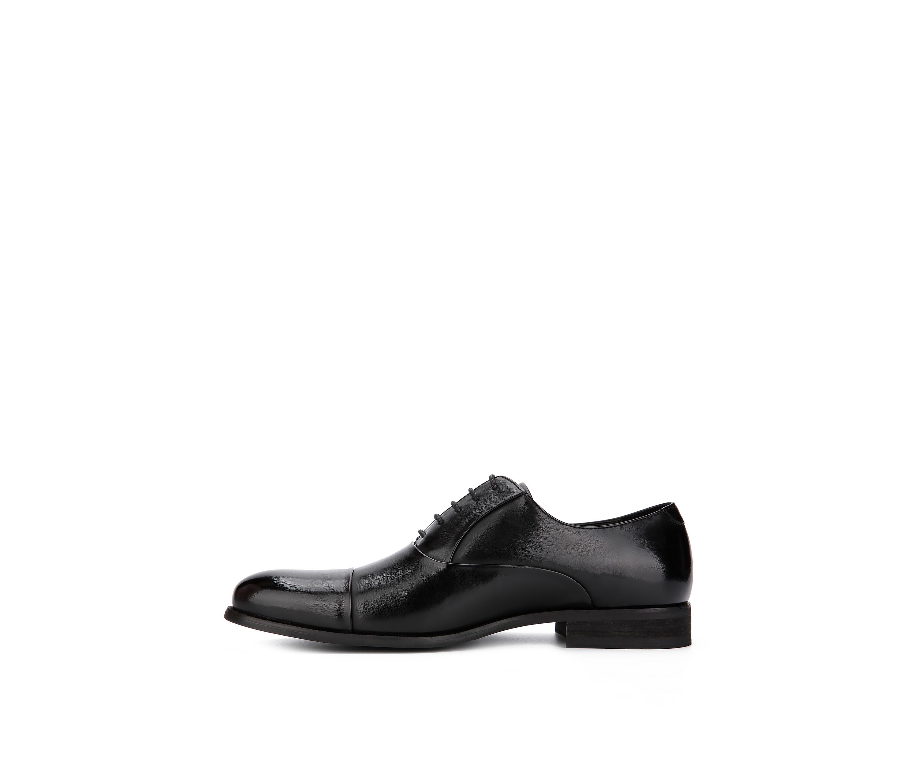 Design Cap Toe Lace Up Dress Shoes