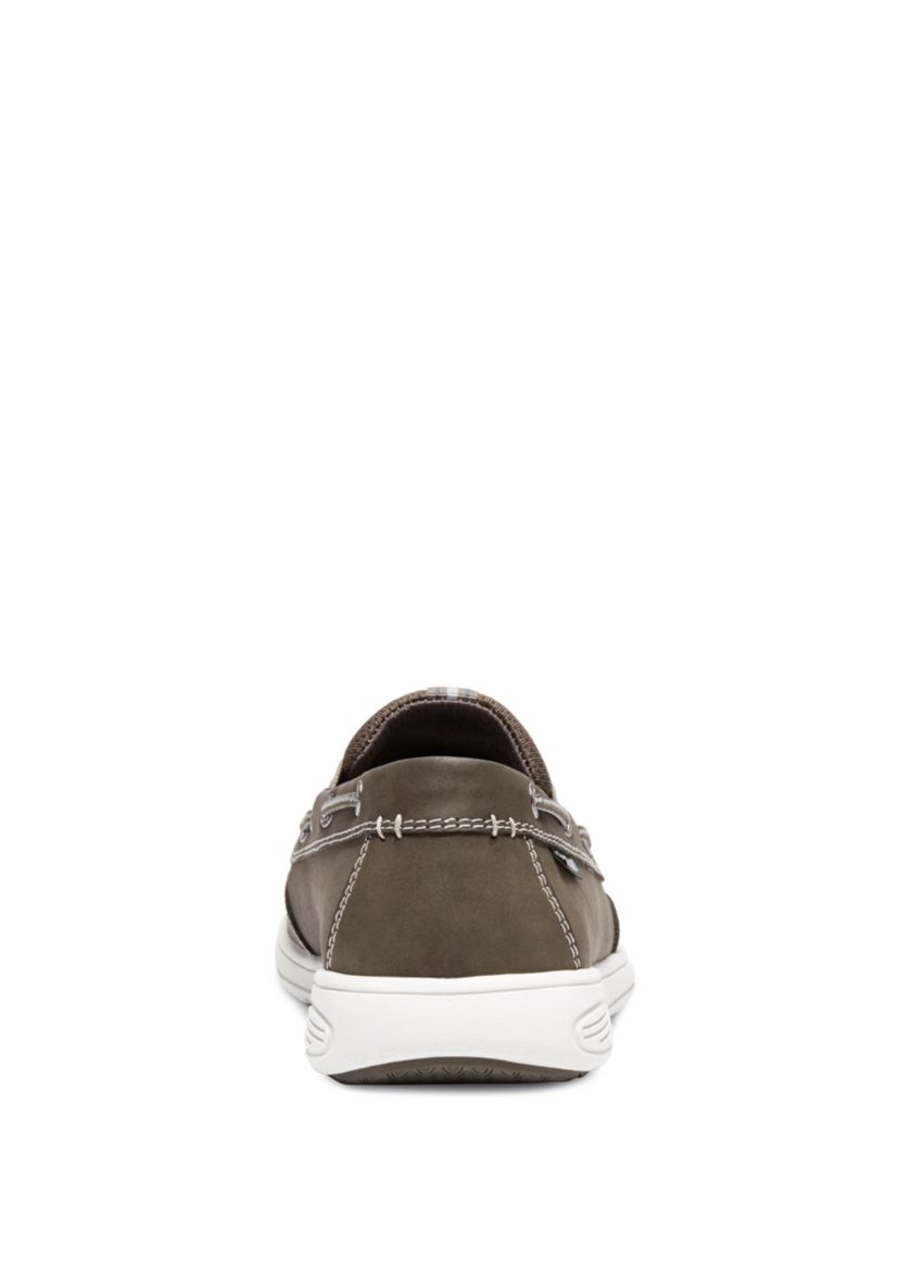Eastland Men\'s 10 Brentwood Slip On Boat Shoes Light Grey Vegan NWT Eastland® Brentwood Boat Shoes | Belk main image 3