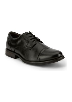 Dockers Men s Garfield Cap Toe Dress Oxford Black