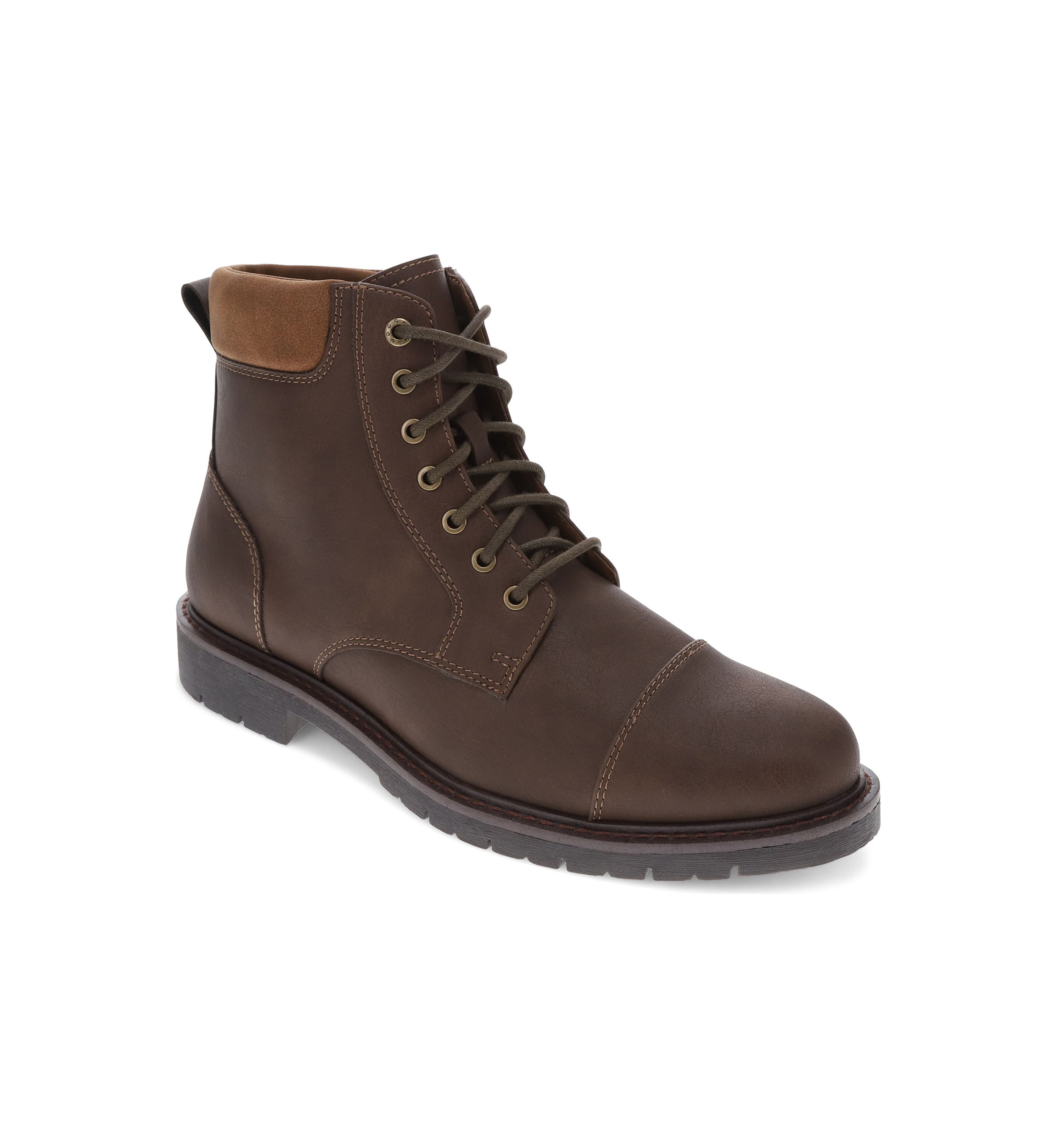 Dudley Cap Toe Lace Up Boots