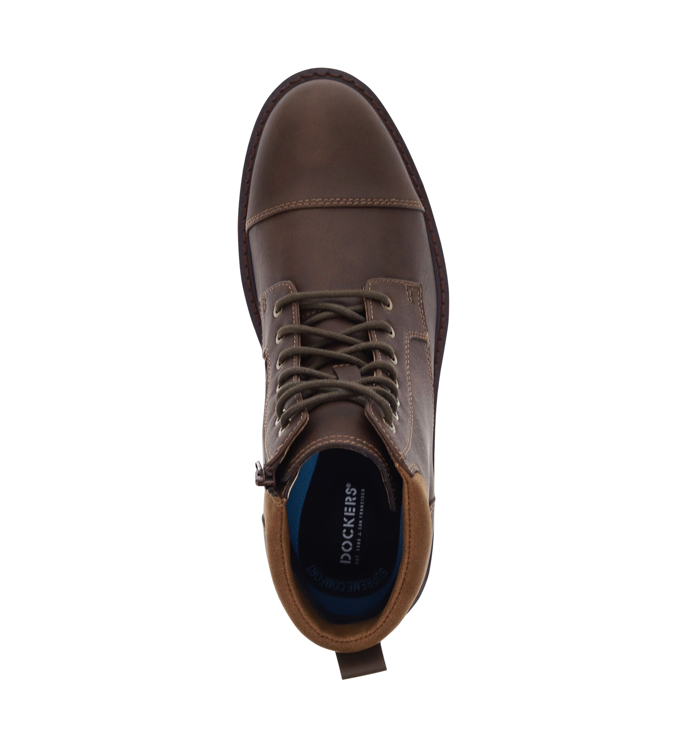 Dudley Cap Toe Lace Up Boots