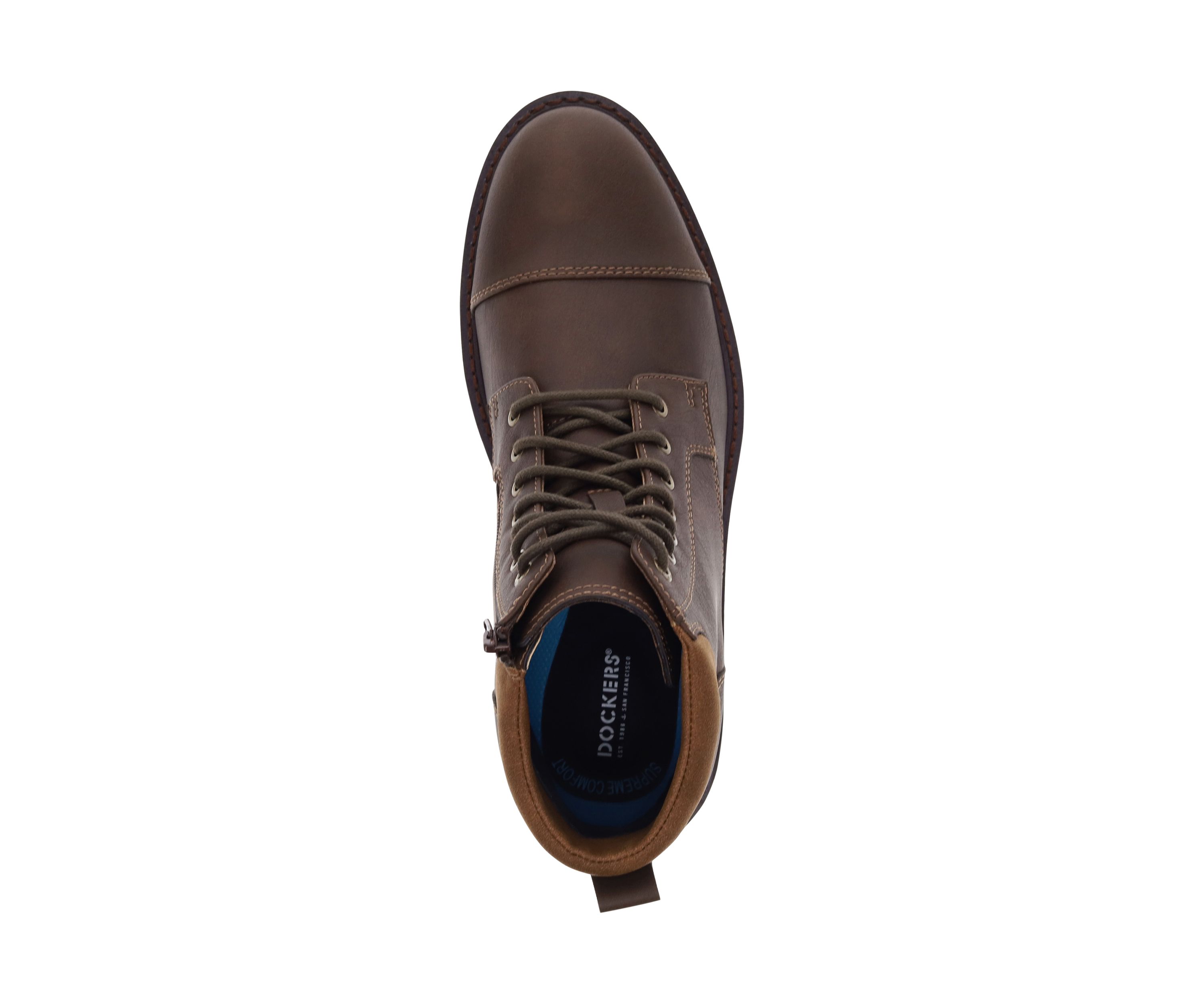 Dudley Cap Toe Lace Up Boots