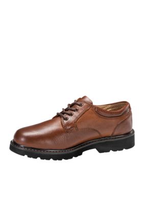 Mens Shelter Leather Rugged Casual Oxford Shoe - Wide Widths Available