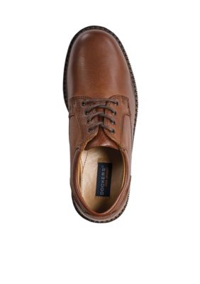 Mens Shelter Leather Rugged Casual Oxford Shoe - Wide Widths Available
