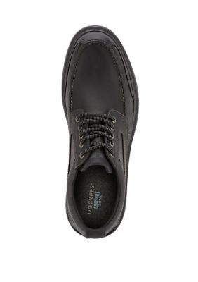 Mens Overton Leather Rugged Casual Oxford Shoe with Stain Defender - Wide Widths Available