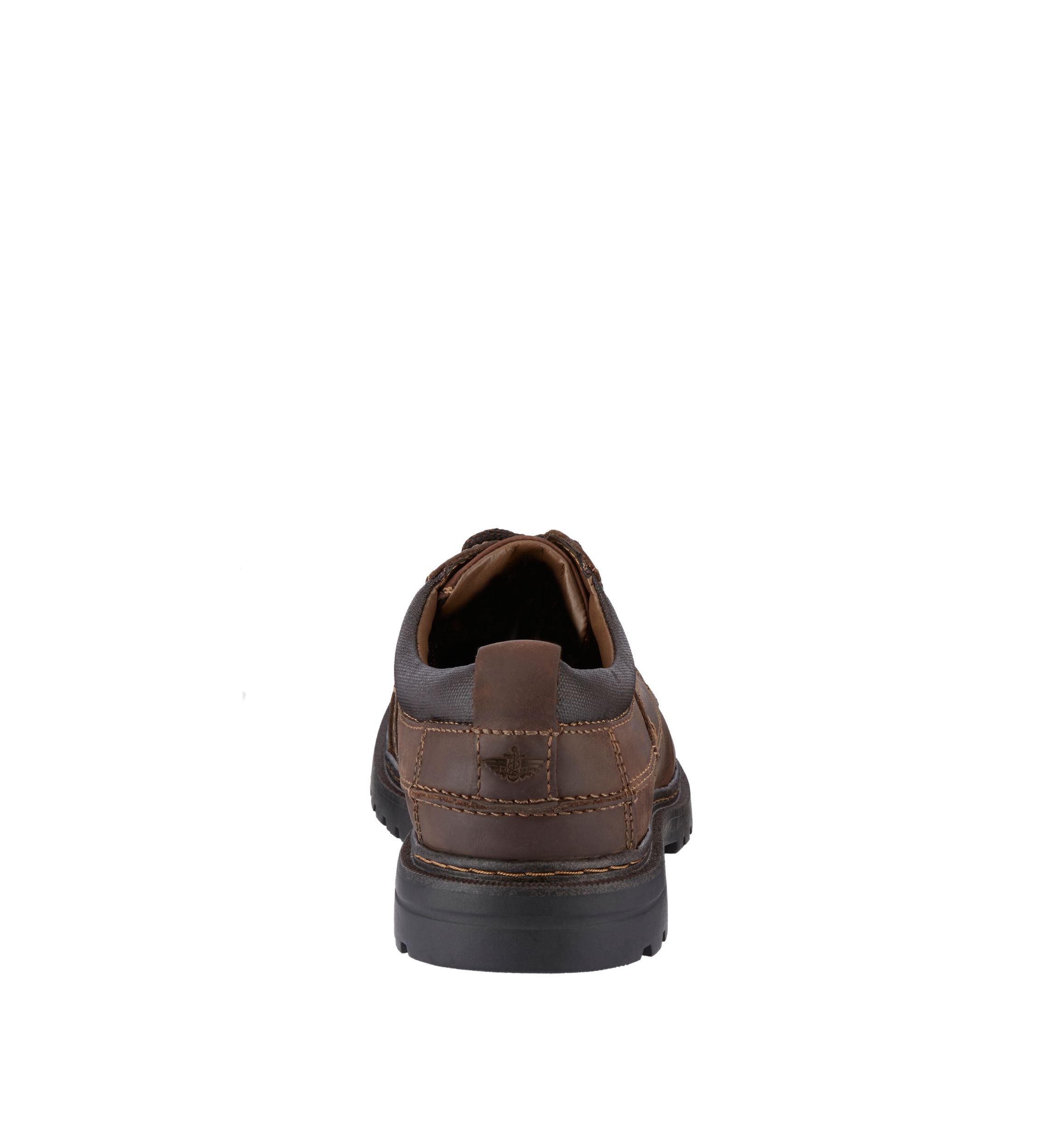 Mens Overton Leather Rugged Casual Oxford Shoe with Stain Defender - Wide Widths Available