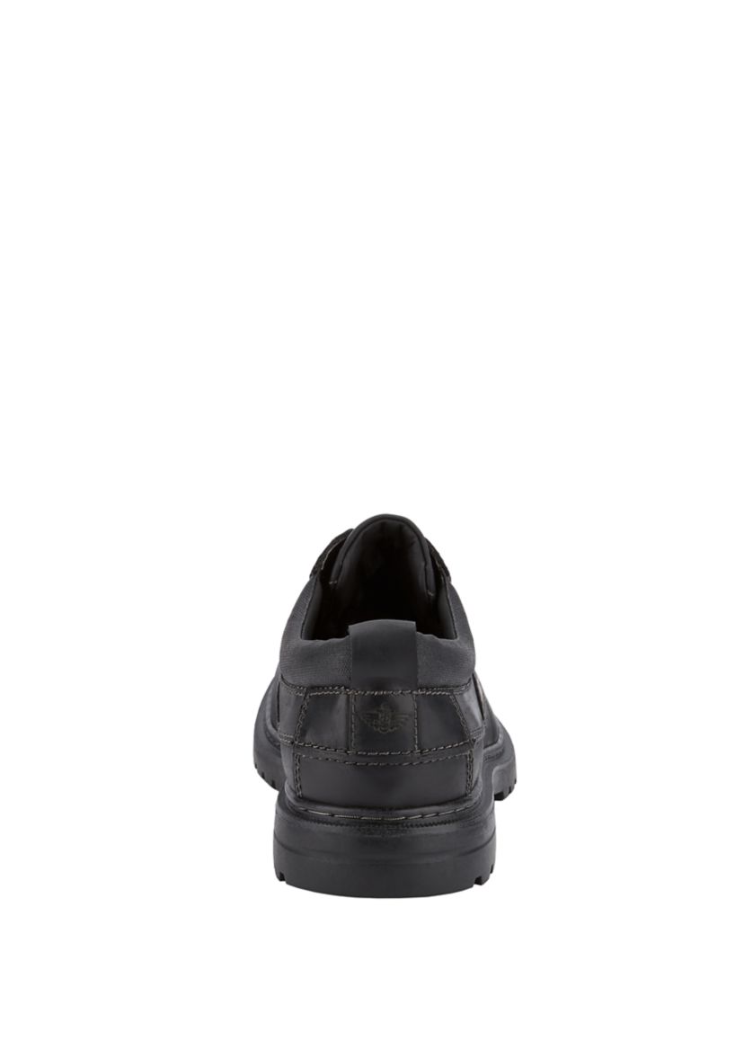 Mens Warden Leather Rugged Casual Oxford Shoe with Stain Defender