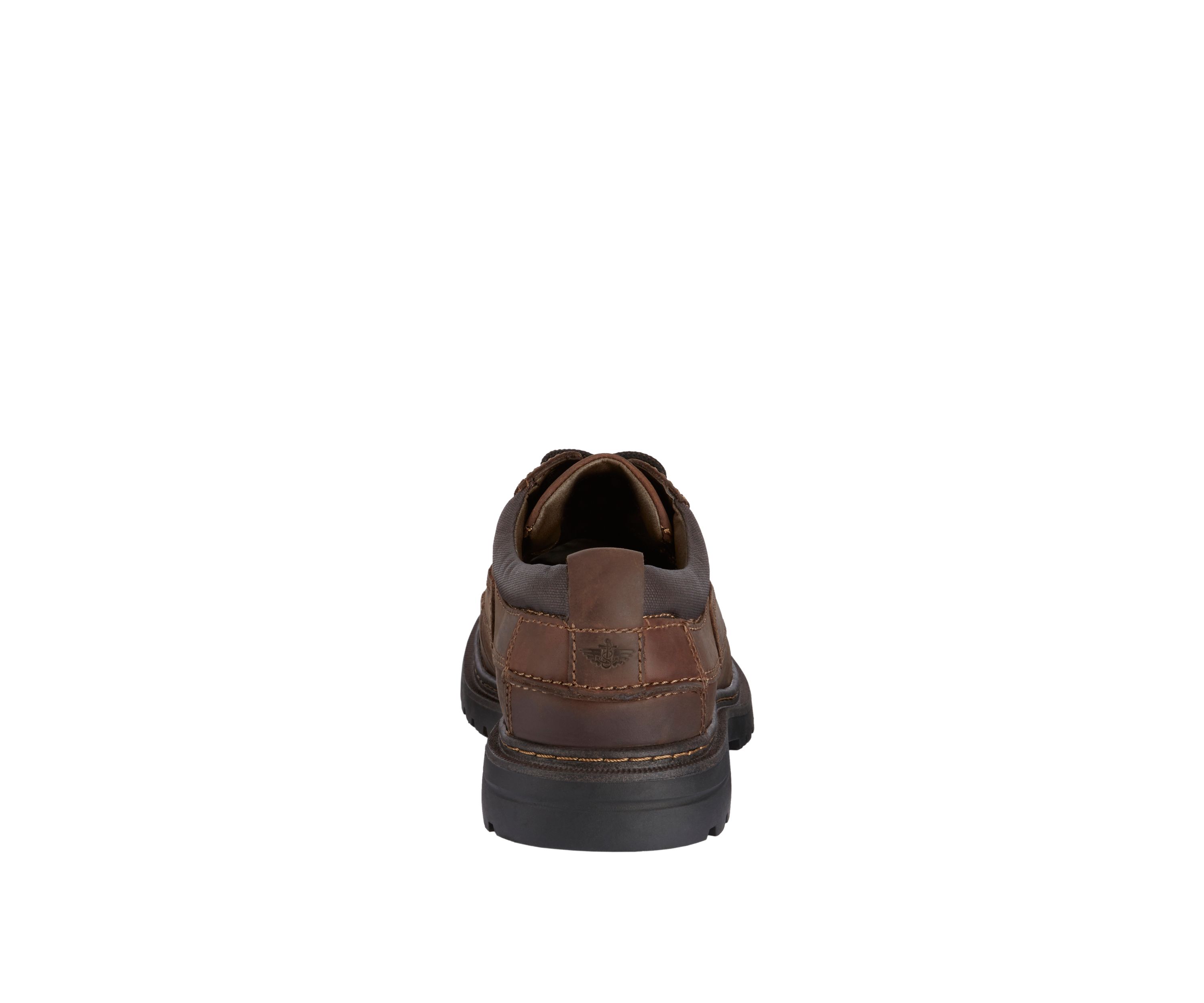 Mens Warden Leather Rugged Casual Oxford Shoe with Stain Defender