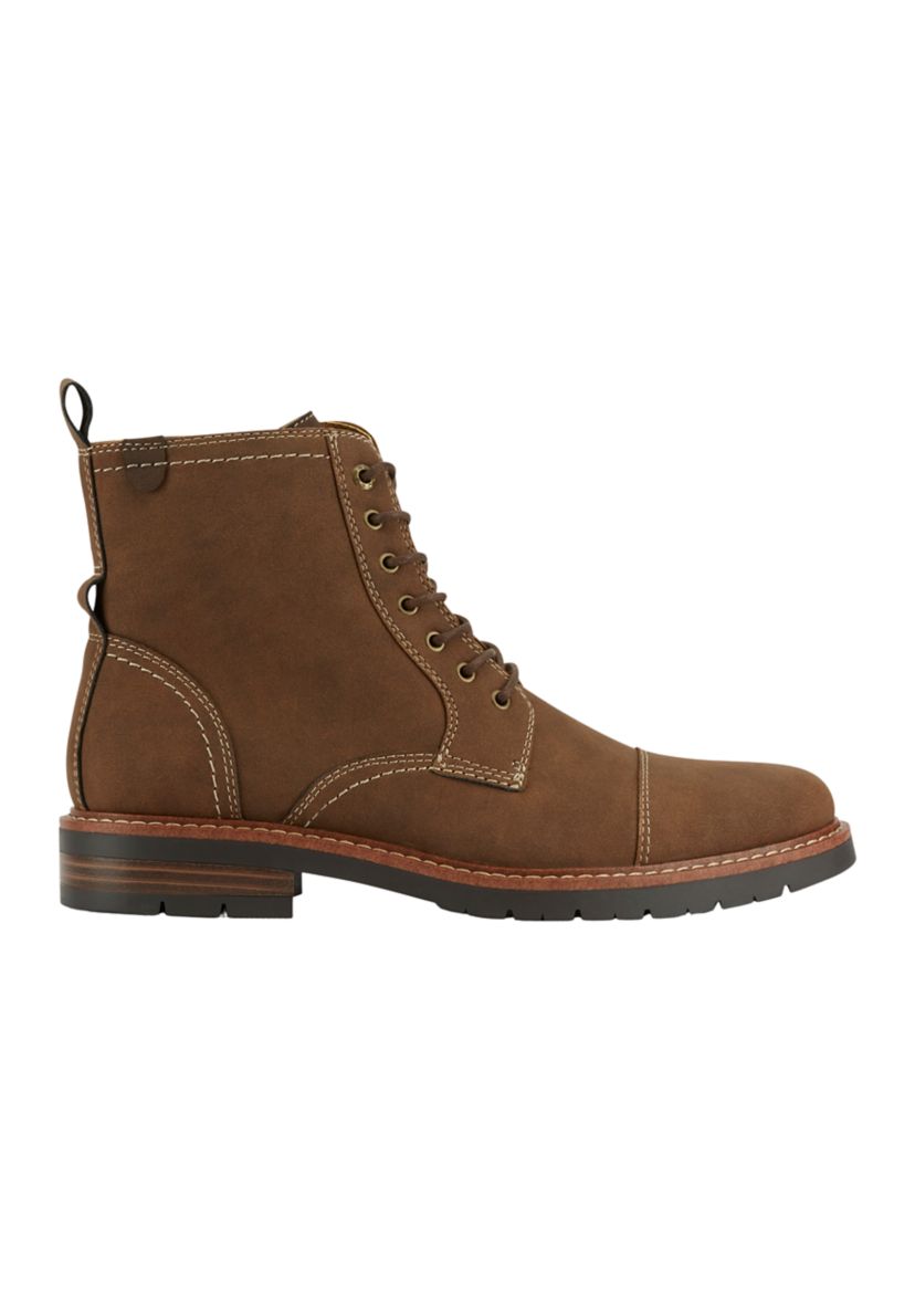 Rawls Rugged Cap Toe Combat Boots